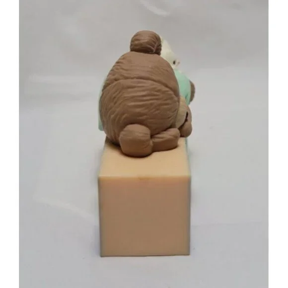 1995 Hallmark Keepsake Ornament GRANDCHILD'S FIRST CHRISTMAS Teddy Bear Sleep - Picture 7 of 16